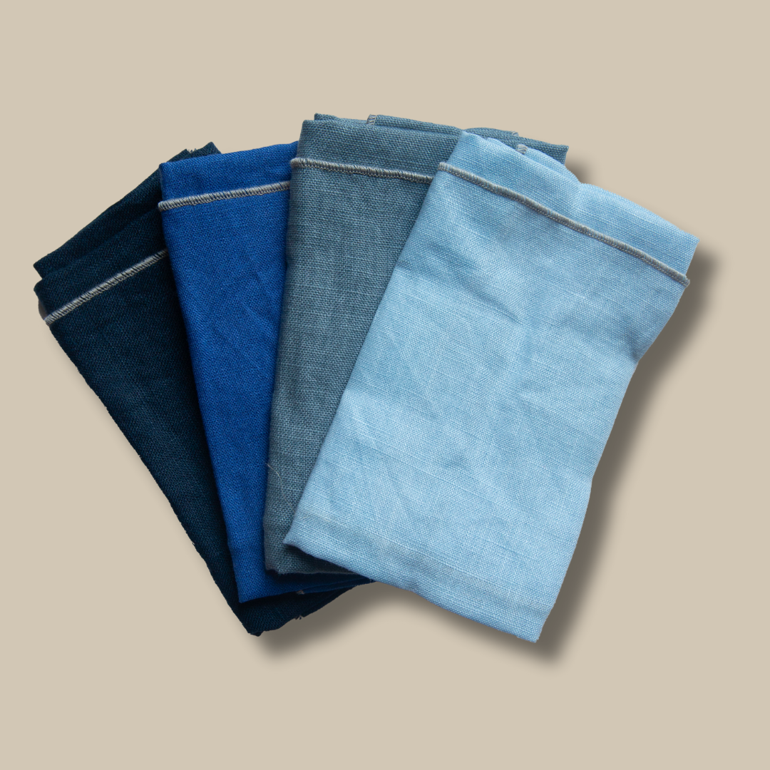 Bowerbird Flowers Linen Napkins